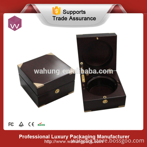 black perfume bottle wood box,wooden perfume box